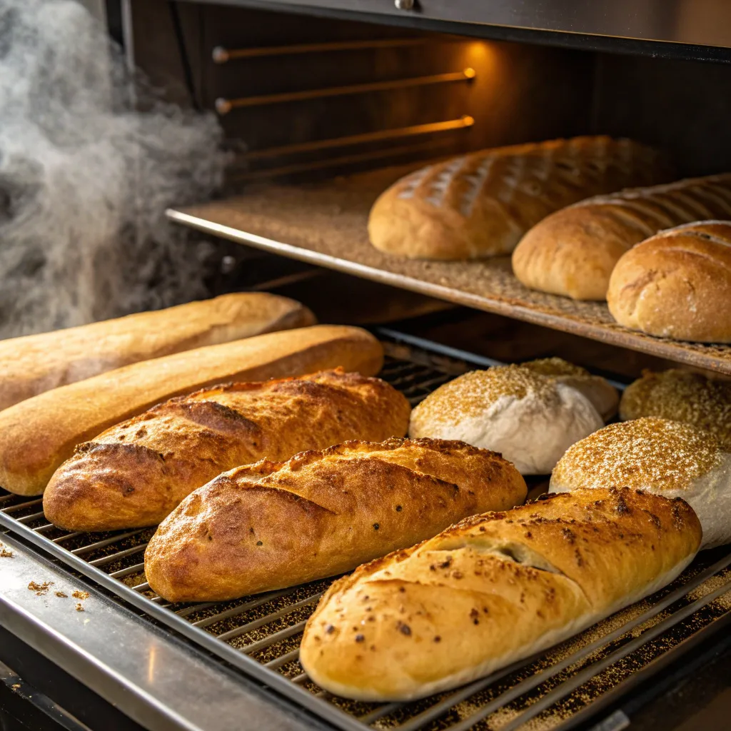 Italian Breads Baking
